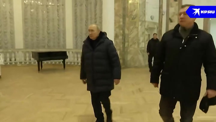 Putin seen in Mariupol for first visit to occupied territory since Russian invasion