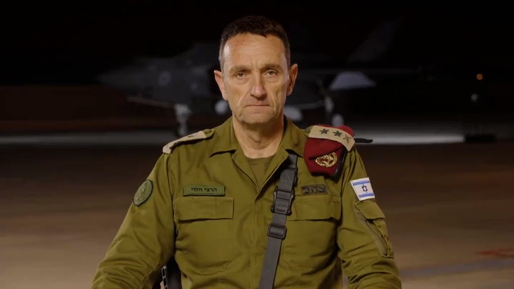 Operation Iron Shield: IDF chief thanks British armed forces for support after Iran attack