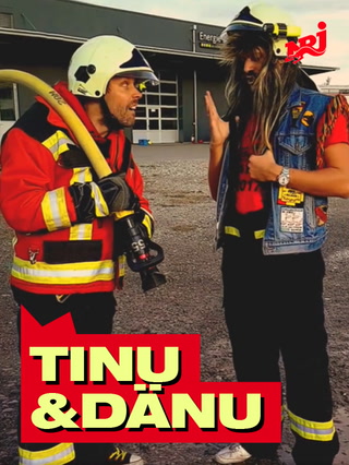 Tinu & Dänu bei der Feuerwehr
