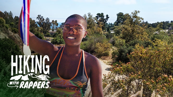 Doechii Rappels Off Point Dume and Dances With King Keraun | Hiking With Rappers