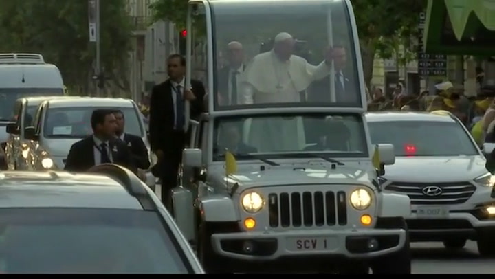 La recorrida del Papa Francisco en Chile