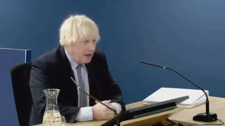 Boris Johnson: Pandemic meetings were ‘too male dominated’