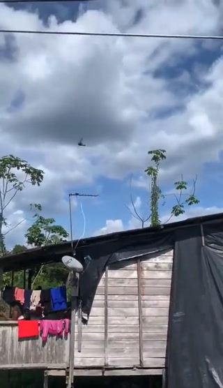 Se desplomó un helicóptero del Ejército en Colombia