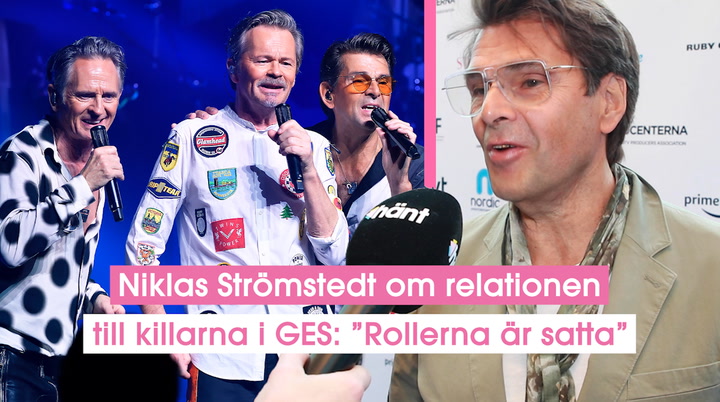 Niklas Strömstedt om relationen till killarna i GES: ”Rollerna är satta”