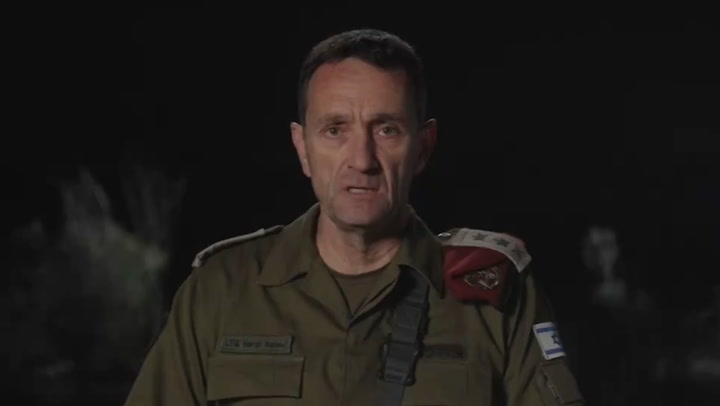 Israel's highest-ranking officer claims strike that killed three Brits was 'grave mistake'