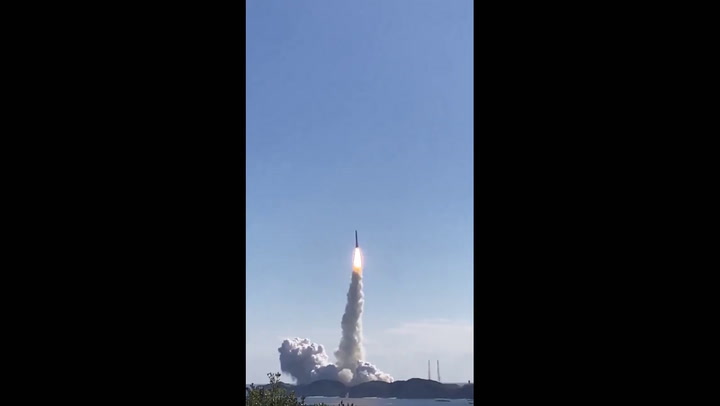 Japan: H2A Rocket Launched From Tanegashima Space Center In Kagoshima
