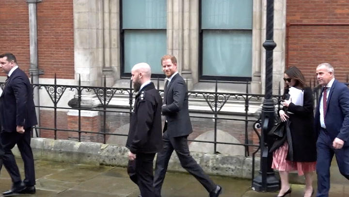 Prince Harry leaves High Court after second day of case against Daily Mail publisher