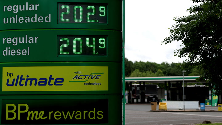 Petrol prices: Average cost of filling family car set to exceed £100