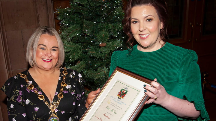 Derry Girls creator Lisa McGee given Freedom of Derry