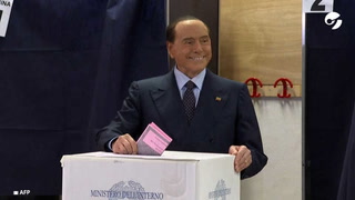 Elecciones en Italia: el voto de Silvio Berlusconi