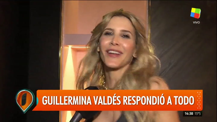 Guillermina Valdés se quejó de la crisis - Fuente: América TV  