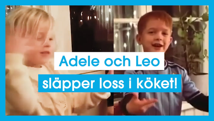 Adele och Leo släpper loss i köket!