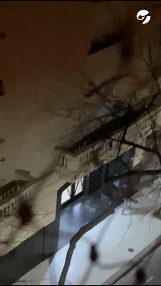 Recoleta: filmaron a un presunto ladrón trepando por un árbol a un primer piso y saltando por los balcones