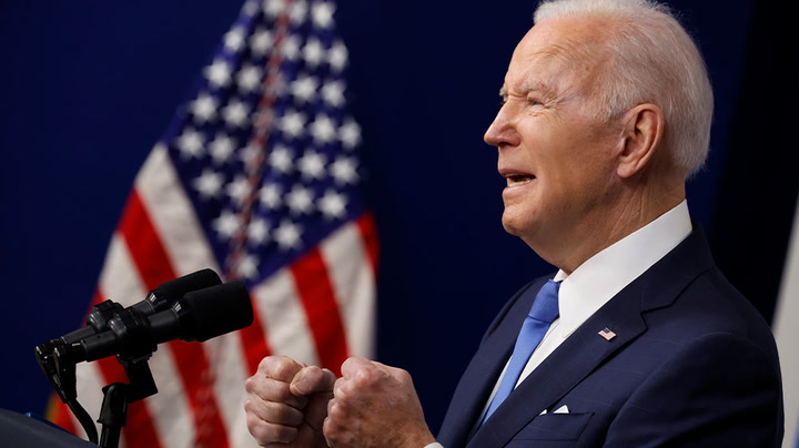 Watch live as Biden holds press conference as he marks first year in office