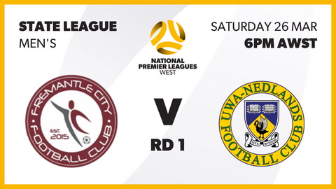 26 March - State League - Fremantle City v UWA Nedlands