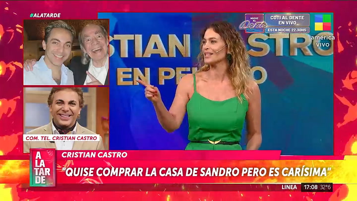 Cristian Castro hablo de los conflictos familiares tras la muerte de su abuela