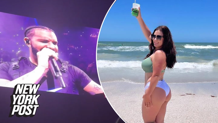 Woman who threw 36G bra at Drake hopes to inspire mums of all