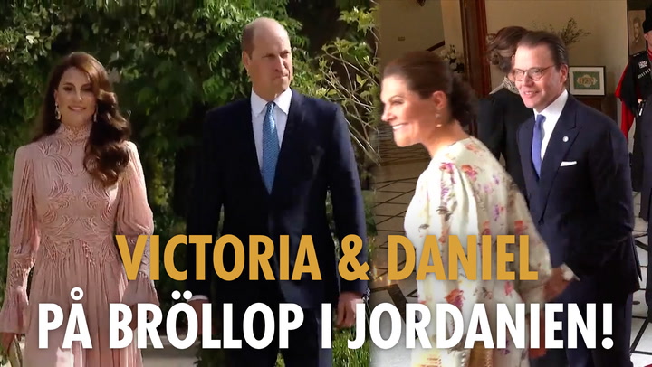 Se kärleksgesten! Victoria & Daniel på bröllop – i Jordanien