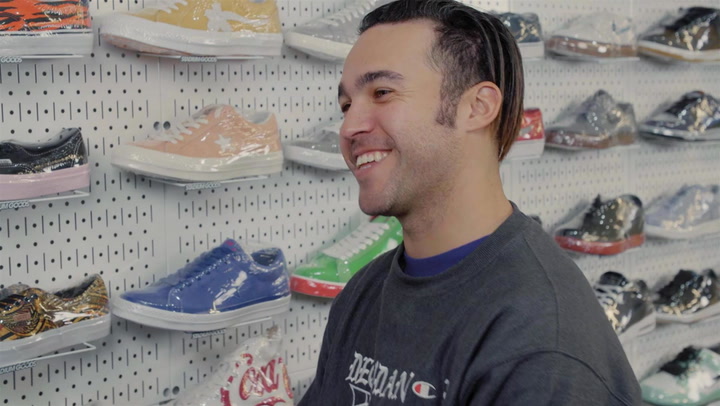 Pete Wentz: Sneaker Shopping