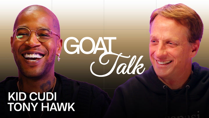 Kid Cudi and Tony Hawk declare their GOAT blunt rotation, music video and cartoon character fit, as well as their Worst of All Time fashion trend.

This is GOAT Talk, a show where we ask today’s greats to crown their all-time greats.