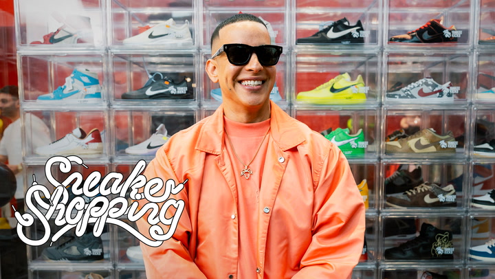Daddy Yankee Goes Sneaker Shopping With Complex