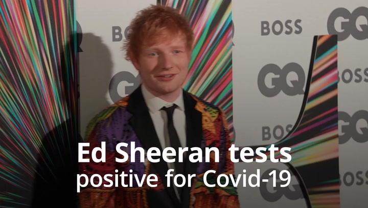 Ed Sheeran tests positive for Covid a week before album release