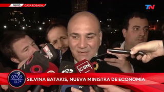 Juan Manzur: "Por ahora el Presidente no ha tomado la decisión de más cambios"