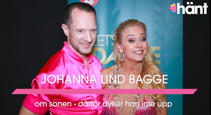Johanna Lind Bagge om sonen Daniel – därför dyker han inte upp på Let's Dance