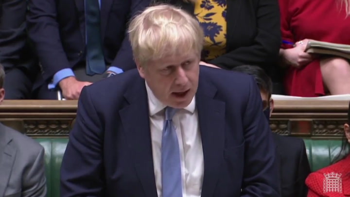 Boris Johnson apologises in Commons after party probe report
