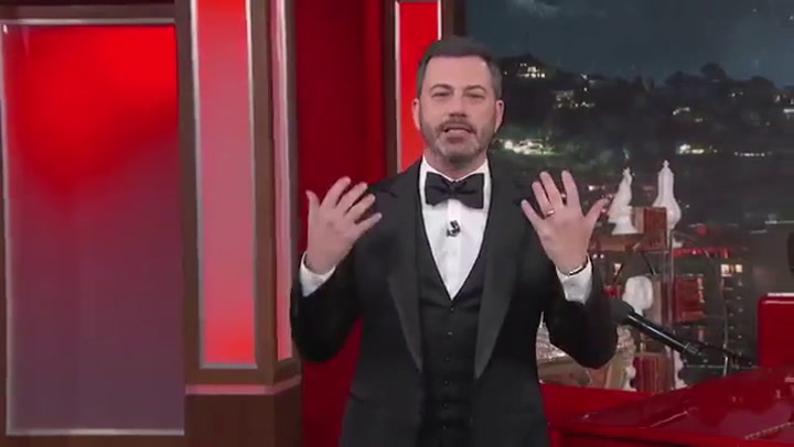 Así terminó el especial de Jimmy Kimmel, con todas las estrellas cantando - Fuente: Jimmy Kimmel Liv