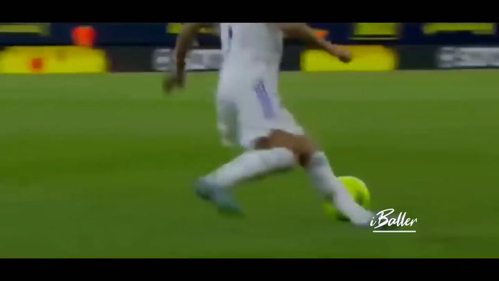 Volvió Eden Hazard a jugar en Real Madrid y con un planchazo fracturó a un defensor de Cádiz
