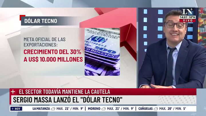 Sergio Massa lanzó el “dólar tecno'