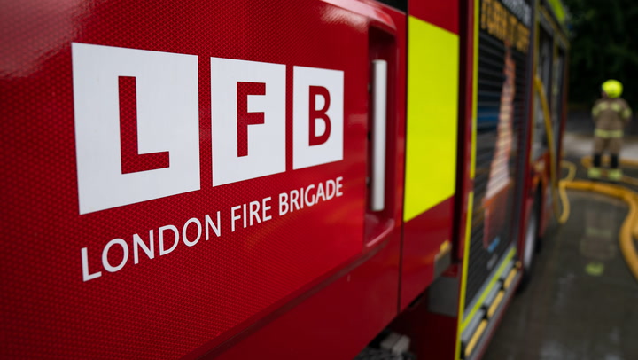 Thornton Heath fire: House collapses after explosion as 40 firefighters tackle blaze
