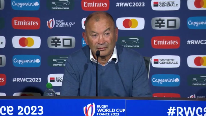 Eddie Jones loses patience with reporters over constant questions about Japan job interview