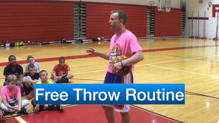 Free Throw Routine! (Four Steps)