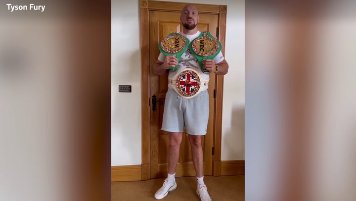 Tyson Fury offers Anthony Joshua chance to fight him for WBC heavyweight title