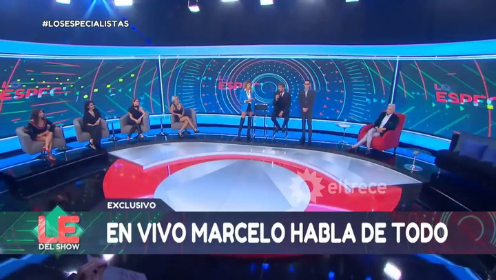 Las sentidas palabras de Marcelo Tinelli en Los especialistas del Show - Fuente: El Trece