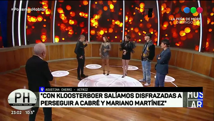 Agustina Cherri: 'Con Kloosterboer salíamos disfrazadas a perseguir a Mariano Martínez y a Cabré'