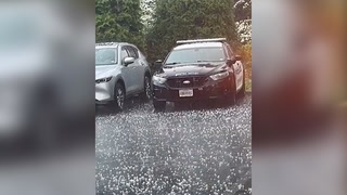 Severe weather lashes Virginia as golf ball-sized hail reported