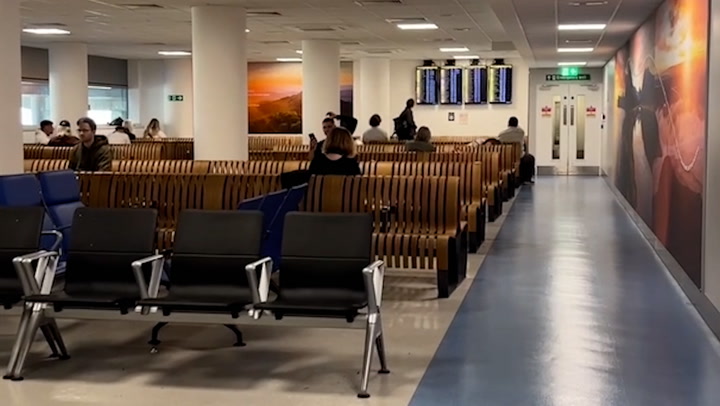 Travel blogger uncovers hidden seating area at one of the UK's busiest airports