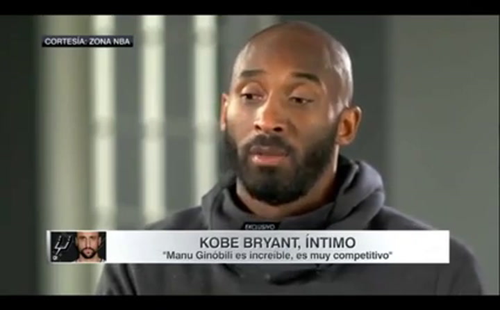 La mirada de Kobe Bryant