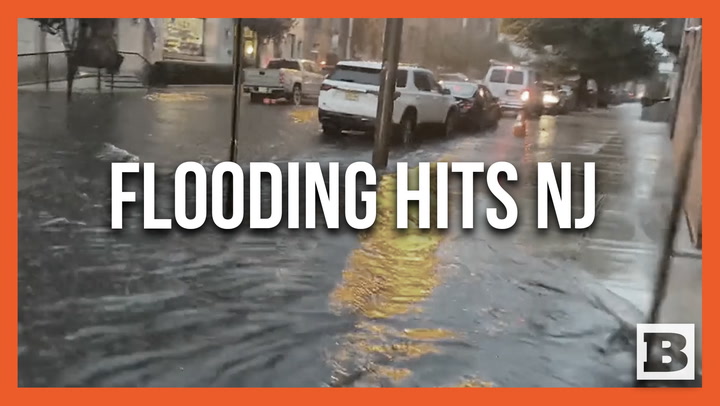 Hoboken, New Jersey Gets Hit with Flooding, Heavy Rain