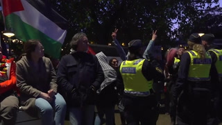 Israel’s Eurovision performance jeered by pro-Palestinian protesters