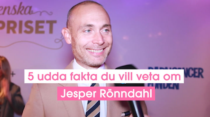 5 udda fakta du vill veta om Melodifestivalens nya programledare Jesper Rönndahl