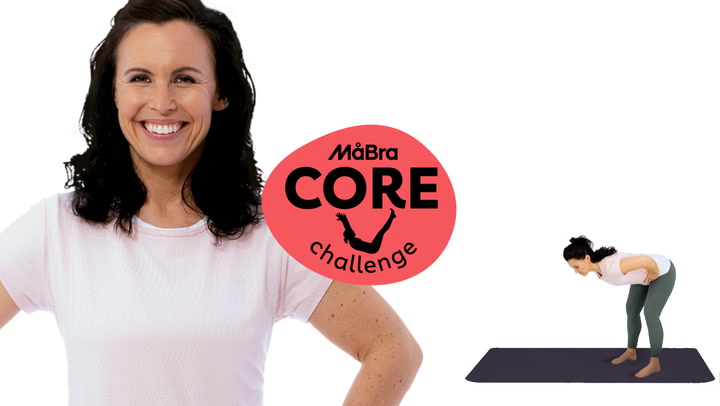 MåBra Core Challenge – se övningen gångjärn