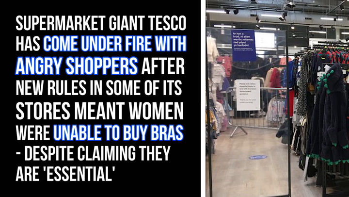 Tesco explains why 'desperate' woman couldn't buy bra - Bristol Live