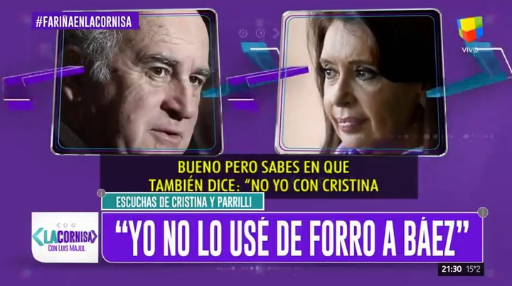 En una nueva escucha, Cristina Kirchner insultó a Lázaro Báez
