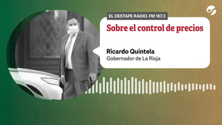 Audio. Ricardo Quintela: "Los gobernadores vamos a garantizar los precios"