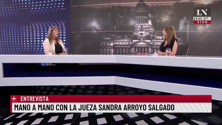 Sandra Arroyo Salgado expuso la doble vara de Cristina Kirchner al cuestionar la sentencia
