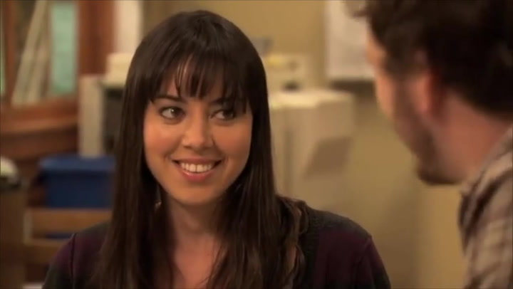 April Ludgate had tremendous growth throughout the seasons of Parks and Recreation from being mean and selfish to more caring and compassionate.